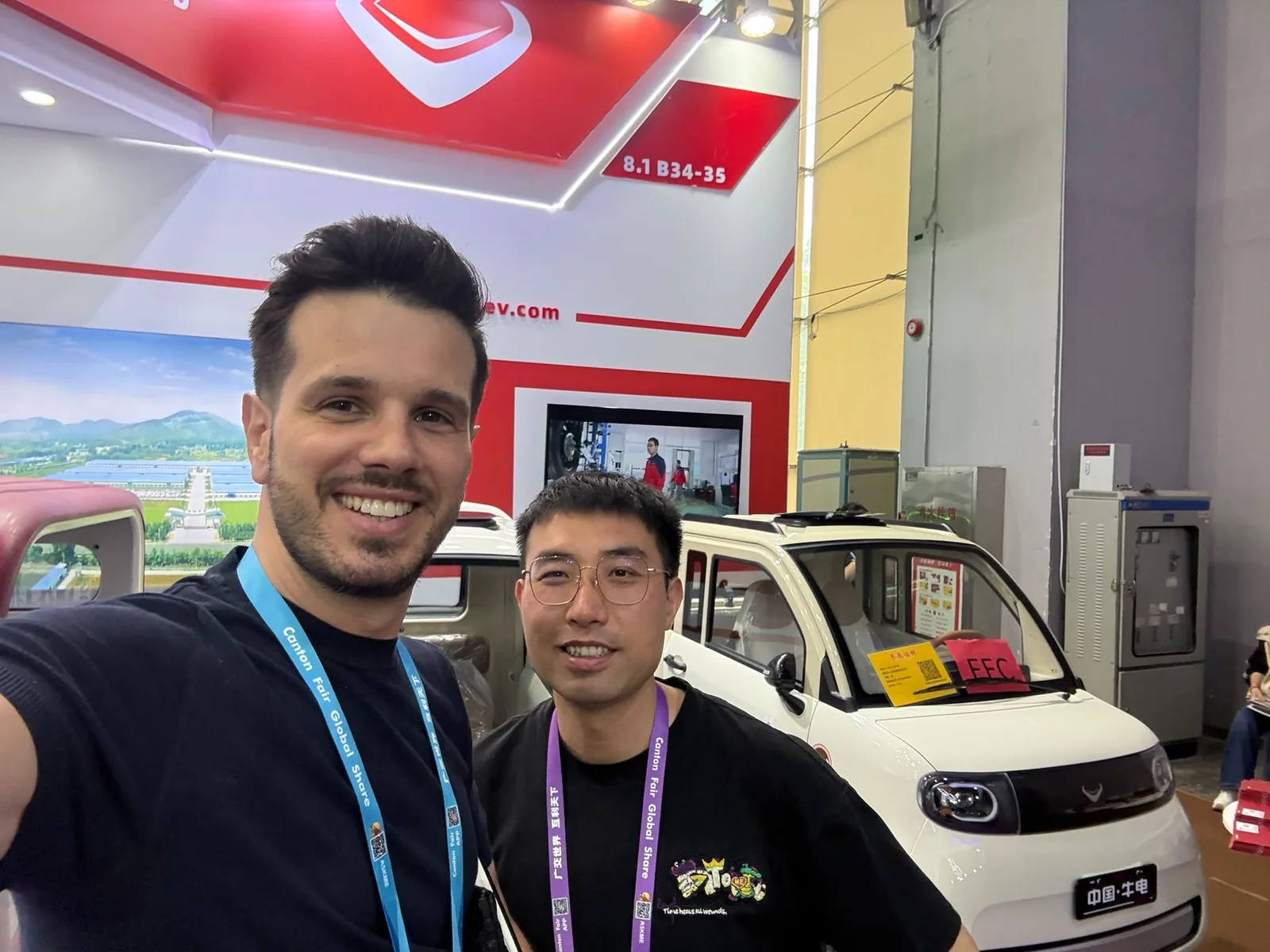 ONSIGHT GLOBAL presence at Canton Fair with electric vehicle supplier booth